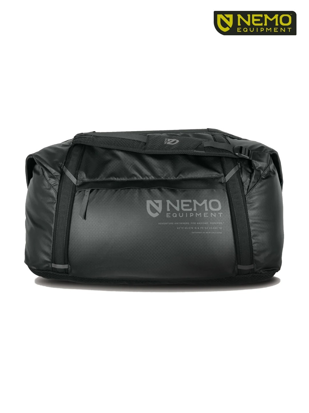NEMO ニーモ｜Double Haul Convertible Duffel 70L #Goodnight Black ダブル大広間 70L