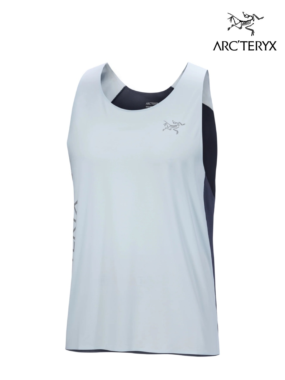 ARC\u0027TERYX アークテリクス｜Norvan Downword Logo Tank #Alpine Blue / Dk Strat [X00001034402] ノーバンダウンワード ロゴタイプ 貯蔵タンク