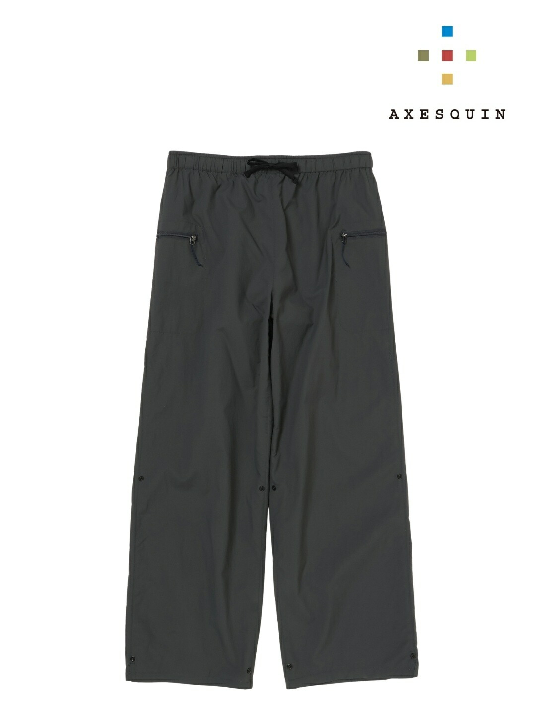 AXESQUIN アクシーズクイン｜Women\u0027s Hutte Wide Pant #ダークシャドウ [12071] ヒュッテワイドパンツ