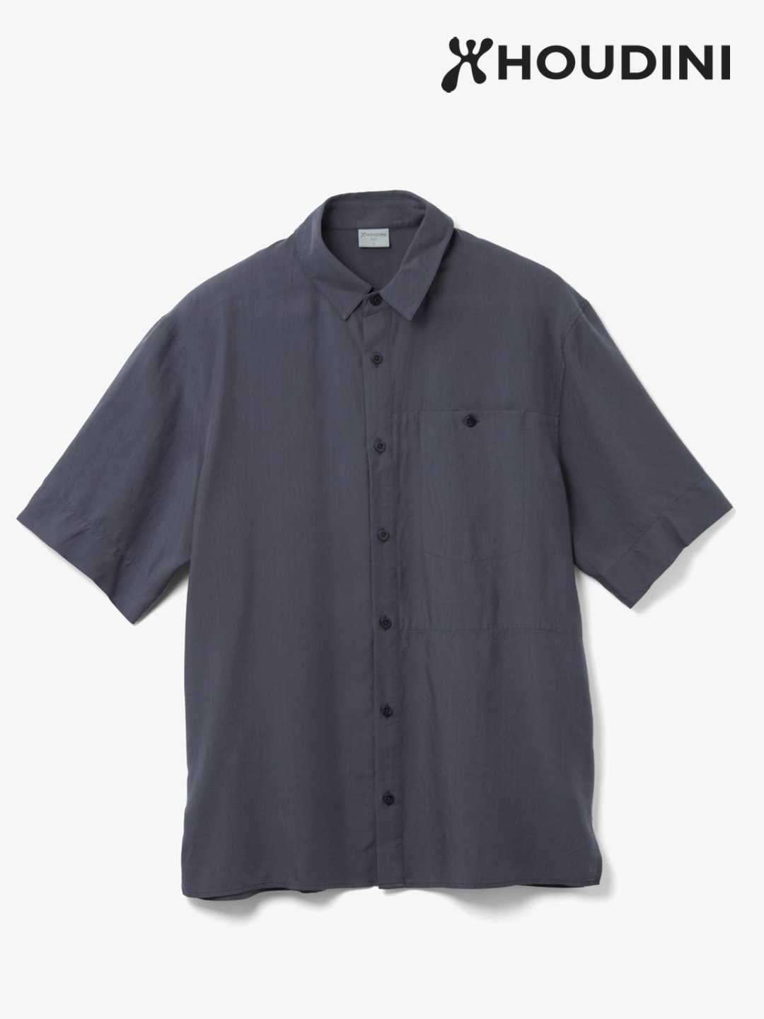 HOUDINI フーディニ｜Men's Tree Shortsleeve Shirt #Hombre Blue [860051] メンズ ツリー ショートスリーブ シャツ｜TAMAYA-GROUP店