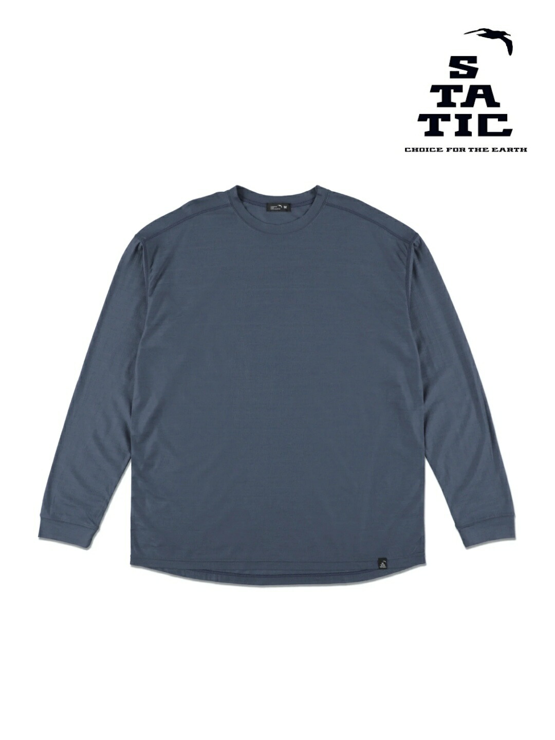STATIC 不変｜RAW L/S #Dusky Blue [36212] 置き目 ロング捩り