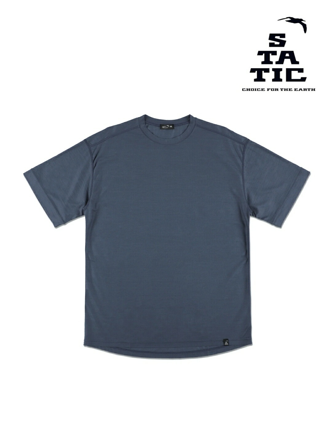 STATIC 静的｜RAW S/S #Dusky Blue [36211] 置き目 遊撃手衣袂