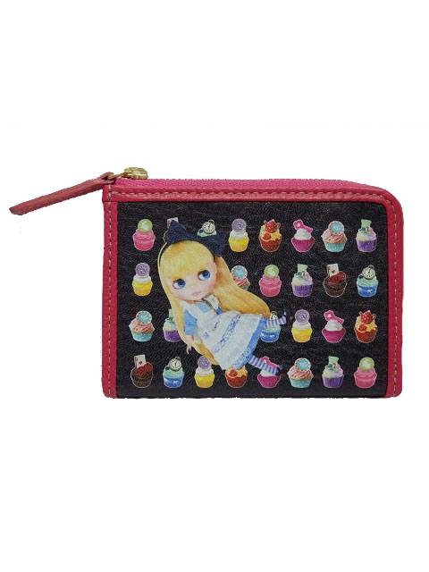 ブラジャーイス なめし革コインケース 「カップケーキアリス」 Blythe