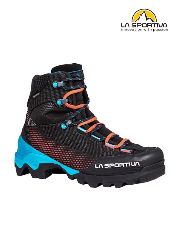 天使の都市 SPORTIVA ラ スポルティバ ｜Women\u0027s AEQUILIBRIUM ST GTX W #黒いこと/ハイビスカス [31B999402] レディース エクイリビウム ST GTX スポルティバ レディース エクイリビウム ST GTXR