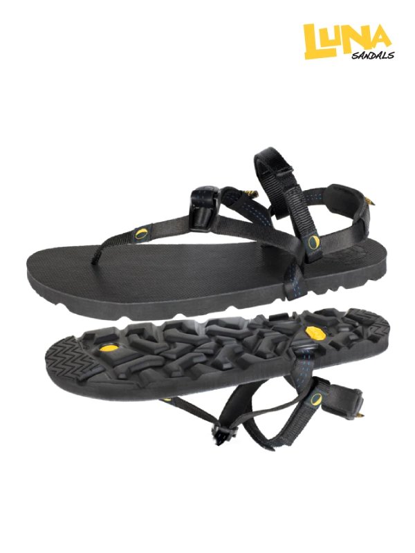 LUNA SANDALS THE MONO Mens 8 未使用品 Luna Sandals Mono Winged Edition - Black – Correct Toes