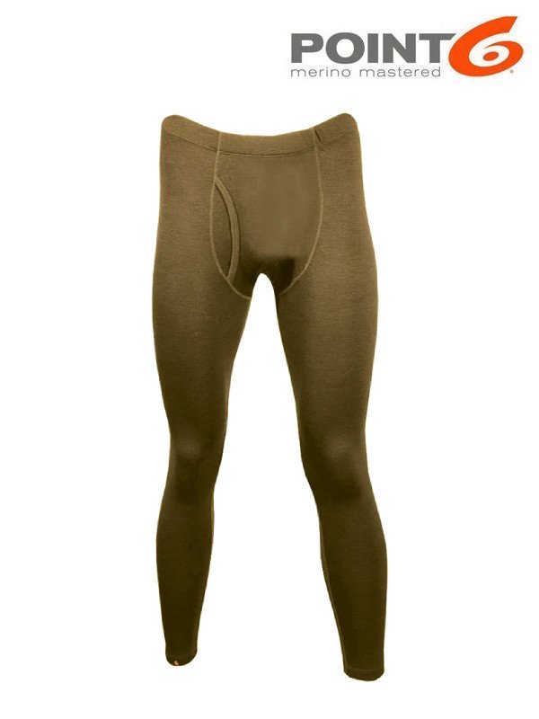 POINT6 ポイント6｜Men's Base Layer Mid-Weight Bottoms #Tan [81-8002-402] メンズ ベースレイヤー ミッドウェイトボトム