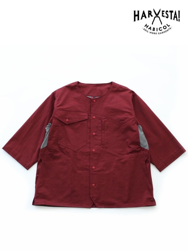 HARVESTA ハーベスタ｜鯉口Jackt #Bourdeax [HV20FW-JK01-2nd]｜TAMAYA-GROUP店