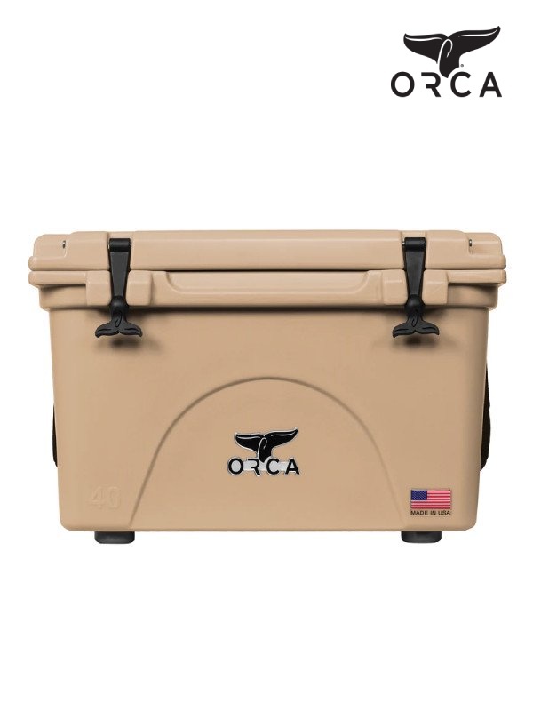 お金を節約 ORCA オルカ Coolers 40 Quart #Tan ORCT040 オルカ