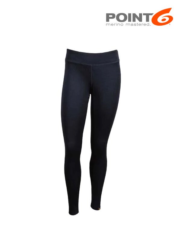 POINT6 ポイント6｜Women Base Layer Mid-Weight Bottoms #Black [81-8005-204]  ベースレイヤー ミッドウェイトボトムス (レディース)