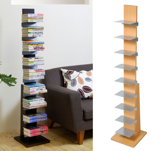 楽天市場】ブックタワー booktowerロータイプ 積読 本棚 (おしゃれ