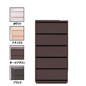 【本州四国は開梱設置サービス】 COMOハイチェスト プルタイプ 【5段】 幅60×奥行35×高さ116.8cm タンス クローゼット 木製 完成品 日本製 送料込 衣類 収納 整理 モダン 大量 送料無料