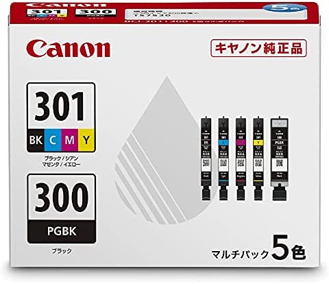 【ポイント2倍】 【クーポン付】 キヤノン BCI-301+300/5MP 小 送料無料｜モデラート ガジェットショップ