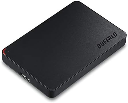 【ポイント2倍】 【クーポン付】 HD-NRPCF1.0-BB ブラック(ポータブルHDD)|モデラート ガジェットショップ