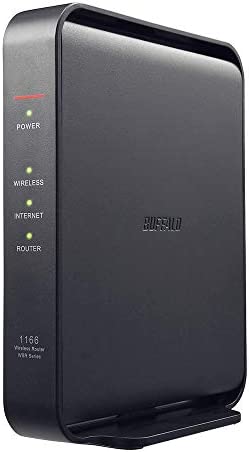 【ポイント2倍】 【クーポン付】 BUFFALO WiFi 無線LAN ルーター WSR-1166DHPL/N 11ac ac1200 866+300Mbps