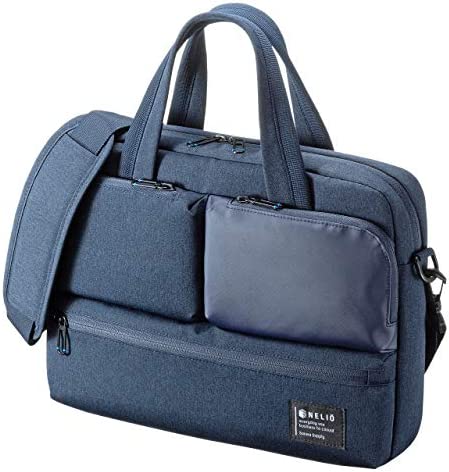【ポイント2倍】 【クーポン付】 サンワサプライ カジュアルPCバッグ 13.3型ワイド対応 ネイビー BAG-CA11NV 送料無料