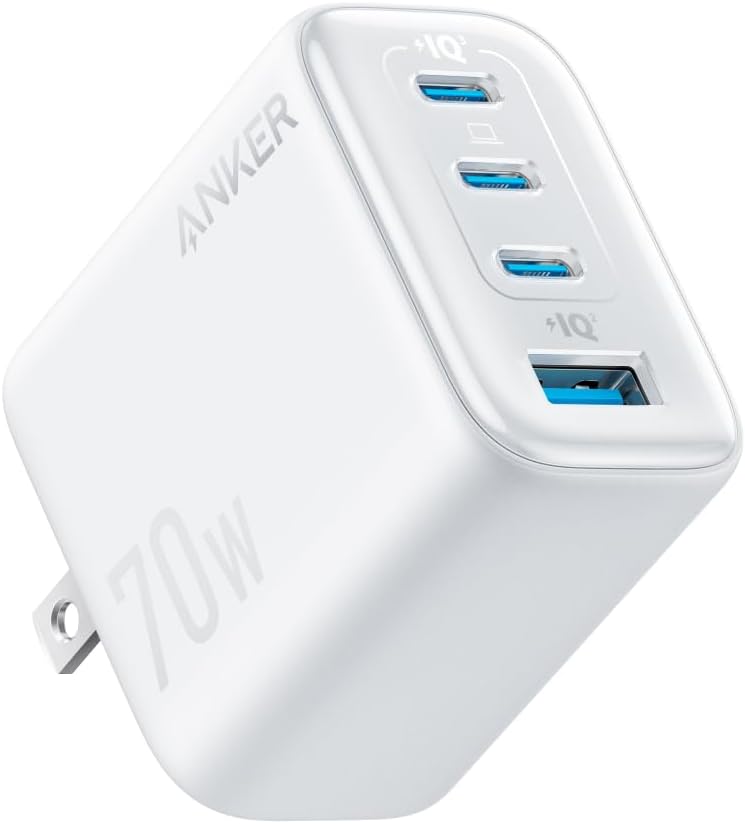 【尖んがり2倍】Anker Zolo Charger (70W, 4 Ports) 白いこと【 PD相応う/PSE科学技術標準尺度其れ相応】iPhone 続きもの/Air MacBook Windows パソコン iPad Galaxy Android かっこ良い電話機 万覚え帳パソコン 各種 余分の物備品相応う 貨物輸送無料
