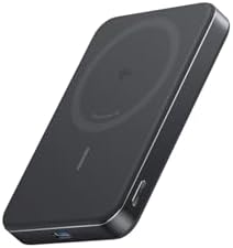 【ポイント2倍】 【クーポン付】 Anker MagGo Power Bank (10000mAh, Slim) 2認証 ワイヤレス充電 最大出力15W MagSafe対応 マグネット式ワイヤレス充電対応 コンパクト 薄型 小型 iPhone 16 / 15 / 14 / 13 / 12 シリーズ専用 (ブラック)｜モデラート ガジェットショップ