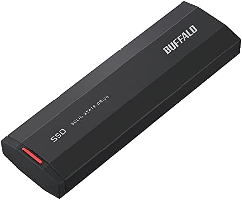 【ポイント2倍】 【クーポン付】 SSD 外付け 1.0TB 小型 コンパクト ポータブル USB3.2Gen2 2,000MB/s ブラック iPhone 16 / 16 pro 動作確認済み SSD-PHE1.0U3-BA