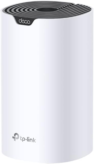 【ポイント2倍】 【クーポン付】 TP-Link メッシュ Wi-Fi システム 無線LAN AC1900 1300+600Mbps WiFi ルーター デュアルバンド 中継器 Deco S7 1ユニット ホワイト