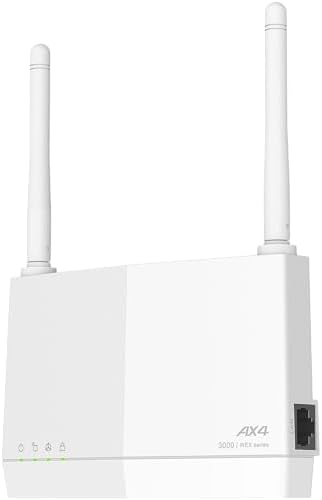 【ポイント2倍】 【クーポン付】 バッファロー WiFi 無線LAN 中継機 Wi-Fi 6 11ax AX3000 2401+573Mbps WPS ワイドバンド メッシュ 直挿し/据え置き 外付けアンテナ 日本メーカー WEX-3000AX4EA/N