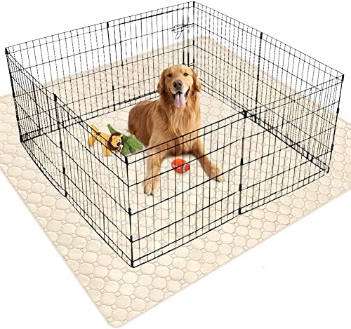 【ポイント2倍】 【クーポン付】 ペットシーツ 洗える ペット用おしっこマット 猫 犬用 おしっこパッド トイレ下敷きマット 速乾 洗える 大判サイズ （ベージュ 182*182cm）