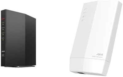【尖んがり2倍】 【クーポン券付】 緩衝装置置き目 無線LAN ルータ 無線電話 ローカルエリアネットワーク Wi-Fi 6 11ax AX3000 2,401+573Mbps 黒いこと WSR-3000AX4P/NBK + 無線LAN 無線電話ローカルエリアネットワーク 中継ぎ機 Wi-Fi 6 11ax AX3000 2401+573Mbps WPS  EasyMesh WEX-3000AX4/N