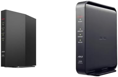 【尖んがり2倍】 【クーポン券付】 緩衝装置置き目 無線LAN ルータ 無線電話 ローカルエリアネットワーク Wi-Fi 6 11ax AX3000 2,401+573Mbps 黒いこと WSR-3000AX4P/NBK + ローカルエリアネットワーク Wi-Fi 6 11ax / 11ac AX1500 1201+300Mbps Easy Mesh WSR-1500AX2L/N