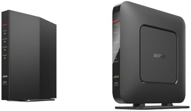 【ポイント2倍】 【クーポン付】 バッファロー WiFi ルーター 無線 LAN Wi-Fi 6 11ax AX3000 2,401+573Mbps WSR-3000AX4P/NBK + WiFi ルーター無線LAN Wi-Fi 6 11ax / 11ac AX1800 573+1201Mbps LANケーブル同梱 WSR-1800AX4P/NBK