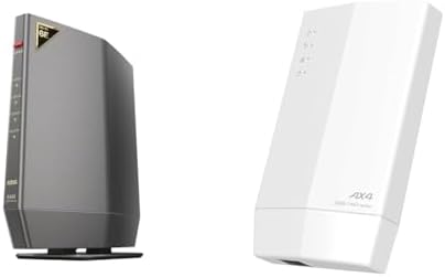 【ポイント2倍】 【クーポン付】 バッファロー ルーター Wi-Fi 6E 11ax 6GHz AXE5400 トライバンド 6ストリーム 2401 + 2401 + 573 Mbps WSR-5400XE6/N + Wi-Fi 6 11ax AX3000 2401+573Mbps WPS ワイドバンド メッシュ EasyMesh WEX-3000AX4/N