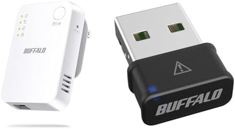 【尖んがり2倍】 【引き換え証付】 緩衝装置置き目 無線LAN 無線電話ローカルエリアネットワーク 中継ぎ機 Wi-Fi 5 11ac 866 + 300 Mbps 御機嫌力強さ 差し込み直挿し 有線ローカルエリアネットワーク界面 WEX-1166DHPL/N + 無線LAN 無線電話ローカルエリアネットワーク 子機 866Mbps/433Mbps 11ac/n/a/g/b USB 2.0 WPA3 WI-U2-866DM/N