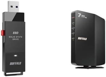 【尖んがり2倍】 【引き換え証付】 緩衝装置置き目 SSD 外後ばらい 1.0肺結核 超小型 パウダーコンパクト 携帯型 なおなお書き5/なおなお書き4相応うUSB3.2Gen1 黒いこと SSD-PUT1.0U3-B/N + 無線LAN ルータ 無線電話 ローカルエリアネットワーク Wi-Fi 7 11be デュアルダンス楽隊 2882+688Mbps  WSR3600BE4P/NBK
