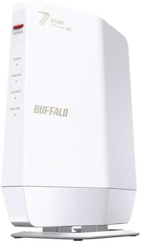 【尖んがり2倍】 【クーポン券付】 無線LAN ルータ Wi-Fi 7 11be 無線電話 ローカルエリアネットワーク 2.5G デュアルダンス楽隊 MLO EasyMesh 5764+688Mbps 白いこと iPhone 17 / 17 pro 動くこと突き止める済み  WSR6500BE6P/NWH
