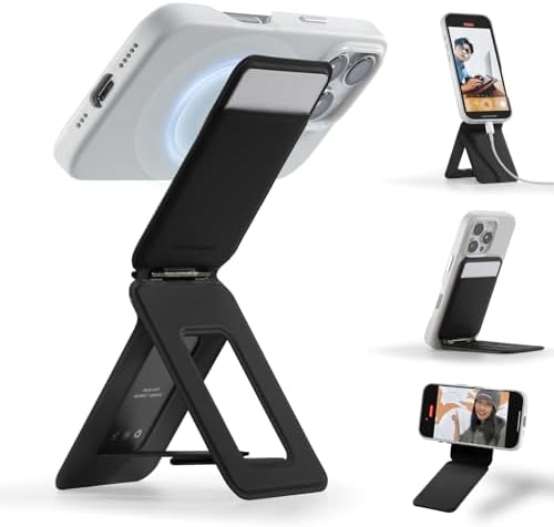 【ポイント2倍】 【クーポン付】 スマホスタンド 8-in-1多機能スタンド カードケース付き MagSafe対応/NFC/Suica/タッチ決済対応｜iPhoneシリーズ・全機種対応｜強力磁力＆アイアンリング付き｜MOVAS?素材｜