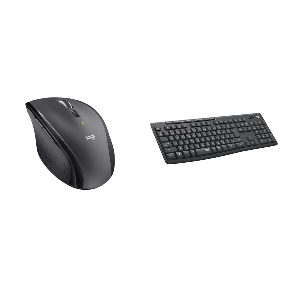 【ポイント2倍】 【クーポン付】 セットロジクール M705m ワイヤレス マウス チャコール windows mac chrome 国内正規品 + ロジクール ワイヤレスキーボード K295GP Unifying K295 windows chrome グラファイト 国内正規品