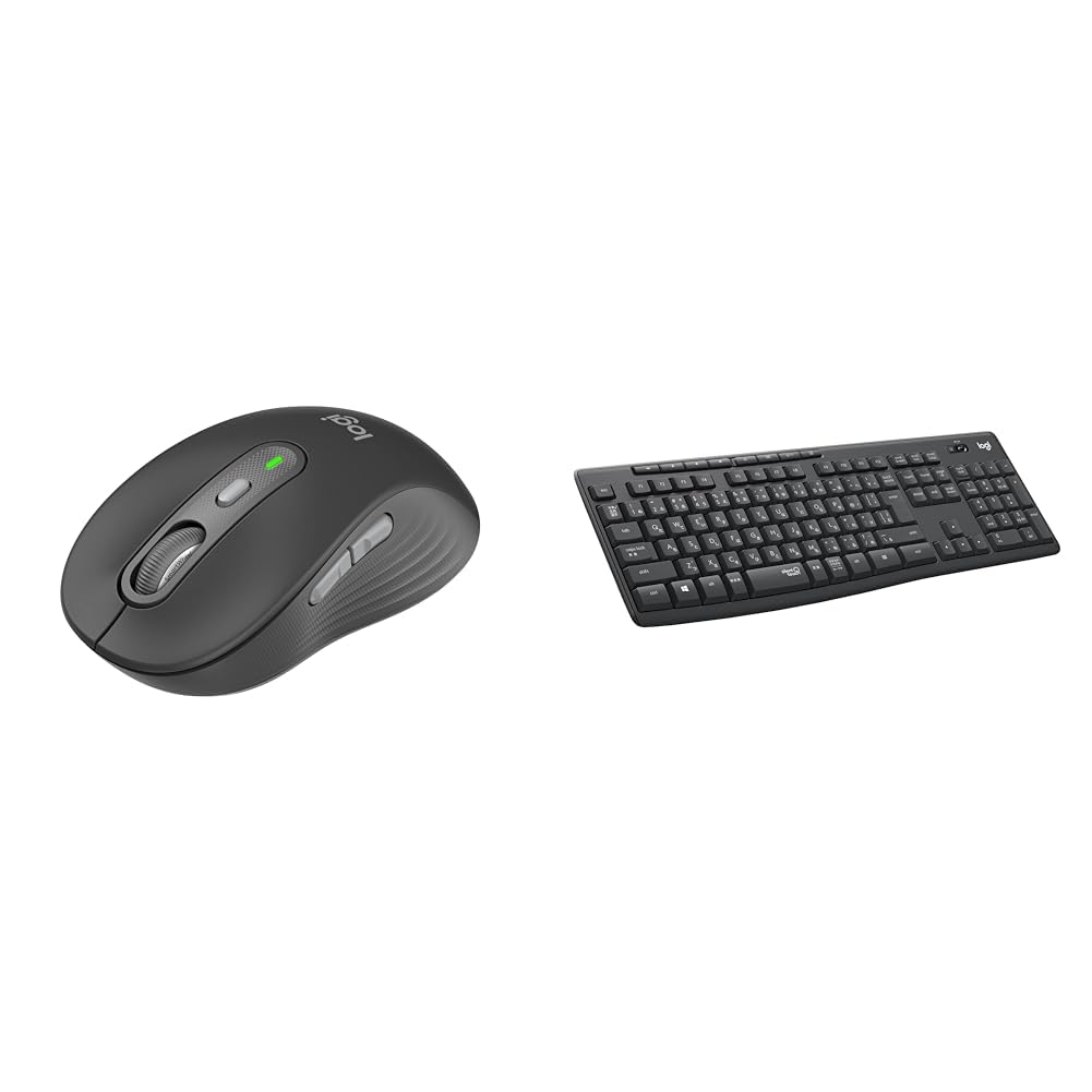 【ポイント2倍】 【クーポン付】 セットLogicool Signature M750MGR グラファイト M750 国内正規品 + ワイヤレスキーボード K295GP 静音 耐水 キーボード 無線 Unifying K295 グラファイト 国内正規品