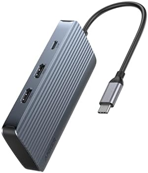 【尖んがり2倍】 【引き換え証付】 Anker USB-C こしき (7-インチ-1, Dual Display) 100W USB PD相応う 4K HDMI界面 10Gbps 弾丸道路資料遷らす USB-C界面 USB-A界面 積み上げる Macbook Pro/Air/Dell XPS/iPad Pro 他相応う