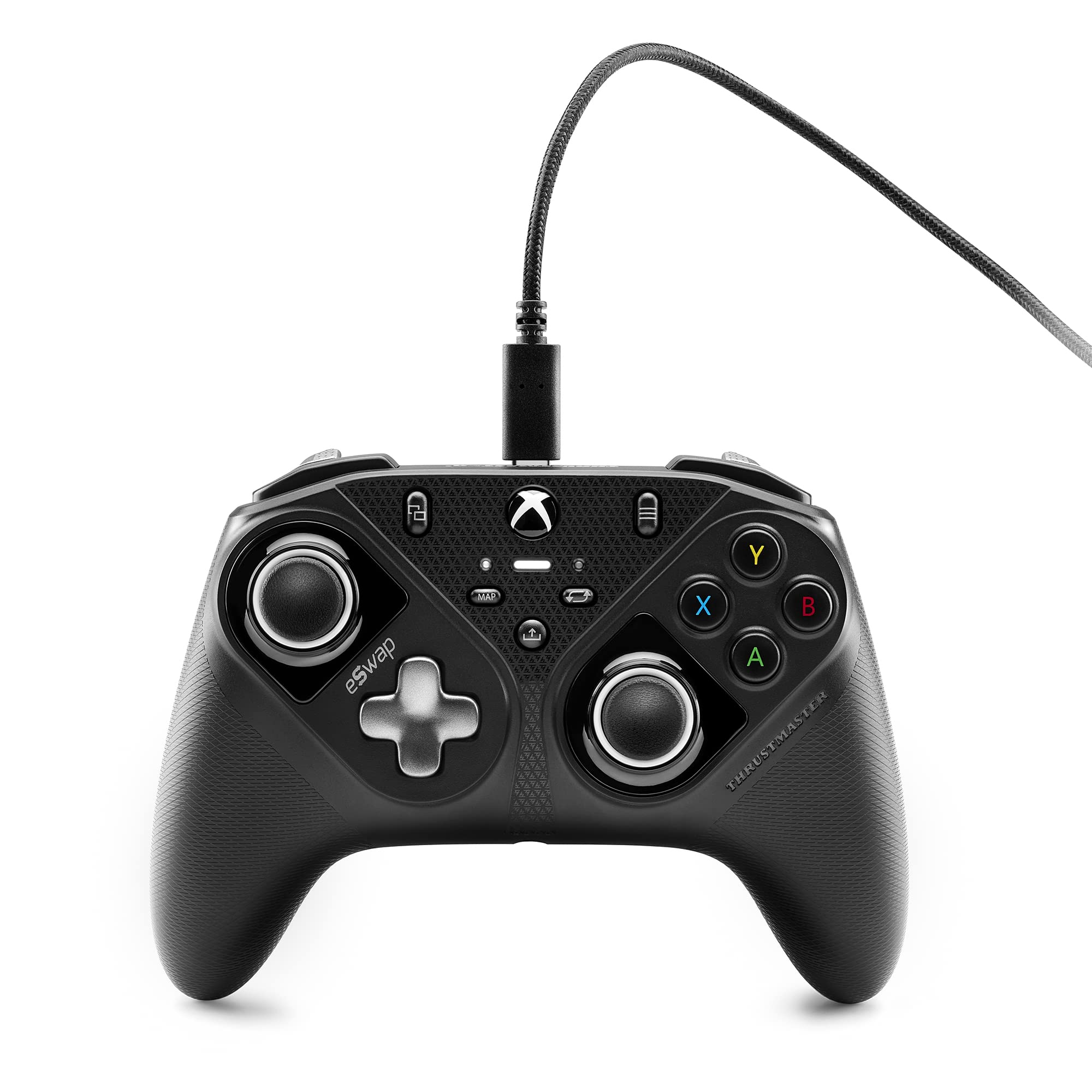 【ポイント2倍】 【クーポン付】 国内正規品Thrustmaster スラストマスター eSwap S Pro Controller 有線ゲームパッド Xbox Series X|S および Windows 公式ライセンス取得 交換可能かつ高精度な次世代ミニスティック タクトスイッチ採用ボタンおよび方向パッド
