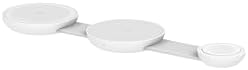 【尖んがり2倍】 【引き換え証付】 MagGo Wireless Charging Station (3-インチ-1, Foldable Pad) 2相応う 磁石式 3-インチ-1 無線電話申し受けるステイション/無線電話最終生産物/Apple Watch保持者付 M