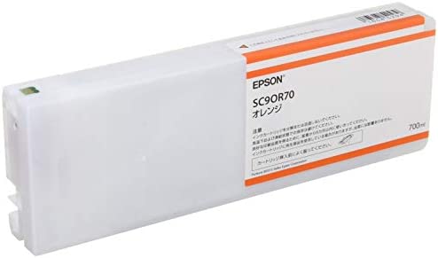 【ポイント2倍】 【クーポン付】 EPSON 純正インクカートリッジ SC9OR70 オレンジ/700ml 送料無料