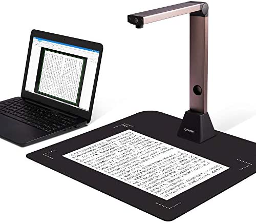 【ポイント2倍】 【クーポン付】 iOCHOW スキャナー S1 ドキュメントスキャナー 800万画素 非破壊 USB書画カメラ OCR 最大A3サイズ 送料無料