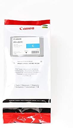 【尖んがり2倍】 【クーポン券付】 キヤノン インキ貯蔵タンク シアン PFI-207C 8790B001 貨物輸送無料