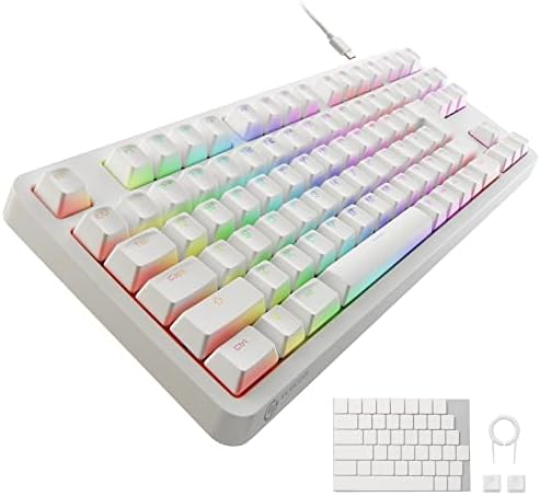 【尖んがり2倍】 【引き換え証付】 エレコム ゲーミングキーボード V-custom VK310S 有線 RGB テンキー受け答え 力学的 ネオクラッチキーキャップ 貨物輸送無料