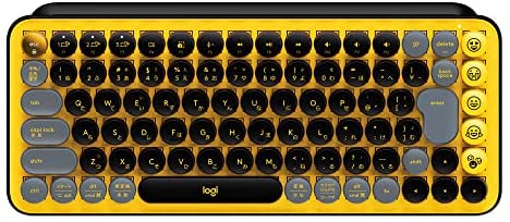 【ポイント2倍】 【クーポン付】 ロジクール POP KEYS K730YL メカニカル ワイヤレス キーボード イエロー 日本語配列 メカニカルキーボード 送料無料｜モデラート ガジェットショップ