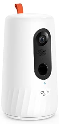 【ポイント2倍】 【クーポン付】 アンカー Anker Eufy Dog Camera D605（犬, / Wi-Fi ペットカメラ / 360°ビュー / 犬 猫 留守番 / 飛び出すおやつ / 3段階 給餌距離調整 / 見守り/ 双方向会話 / スマホ対応 / アカウント共有 / 写真 / 動画 / 1080P】 送料無料