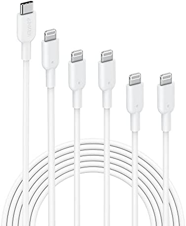 Anker PowerLine II USB-C ライトニング ケーブル (5本セット) MFi認証 USB PD対応