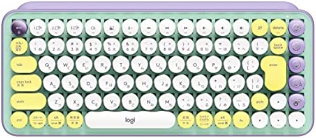 【ポイント2倍】 【クーポン付】 ロジクール POP KEYS K730PL メカニカル ワイヤレス キーボード パープル 日本語配列 メカニカルキーボード 送料無料