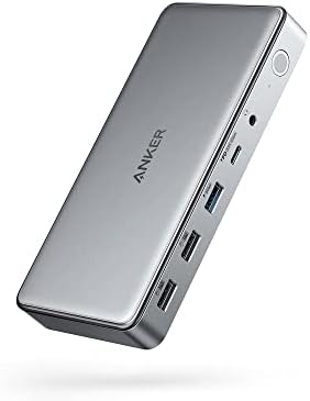 【尖んがり2倍】 【引き換え証付】 Anker 563 USB-C 縛ステイション (10-インチ-1) 最大限度100W最終生産物 MST役立つこと トリプル管する USB