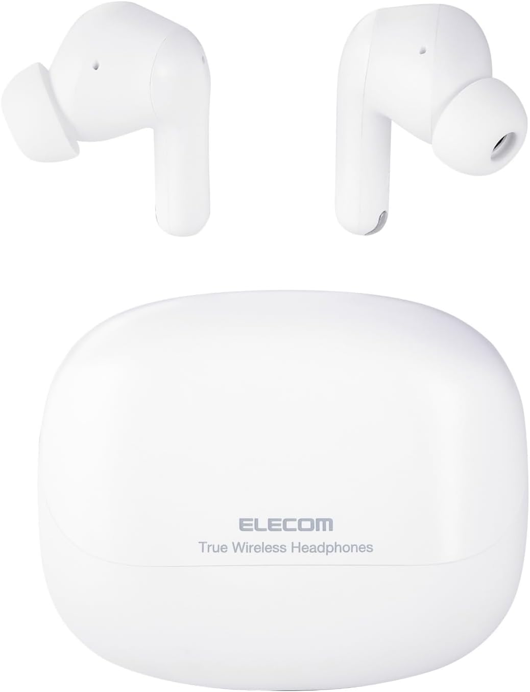 【尖んがり2倍】 【クーポン券付】 エレコム ワイヤレスイヤホン Bluetooth 5.4 [ノイズキャンセリングモード/デジタル耳せん流行り物/低繰り延べる流行り物/外音流行り物] 電話を掛ける 最大限度7第四次元生まれ変わり IPX4 AAC相応う 白いこと LBT-TWS20ECWH 貨物輸送無料