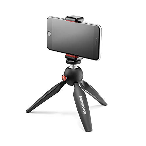 【ポイント2倍】 【クーポン付】 ミニ三脚 PIXI Smart スマートフォンアダプターキット ブラック 送料無料