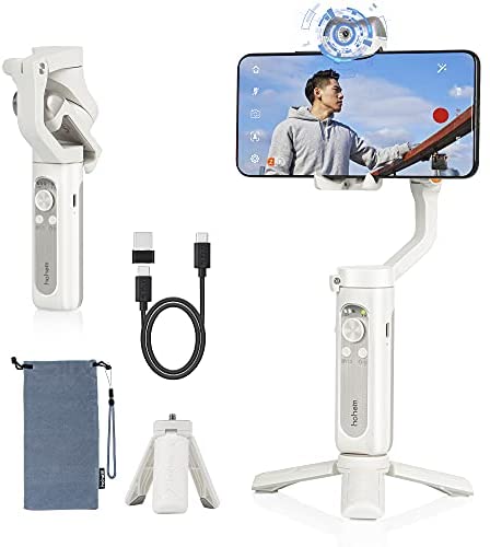 【ポイント2倍】 【クーポン付】 Hohem iSteady V2 スマホジンバル 折りたたみ式 263g超軽量 片手持ち3軸スタビライザー AI顔追跡 送料無料
